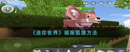 终极驯狐大作战：迷你世界狐狸驯服攻略